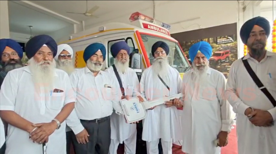 Jalandhar पहुंचे SGPC प्रधान धामी, ट्रांसपोर्ट कंपनी ने दी हाइटेक Ambulance, देखें वीडियो