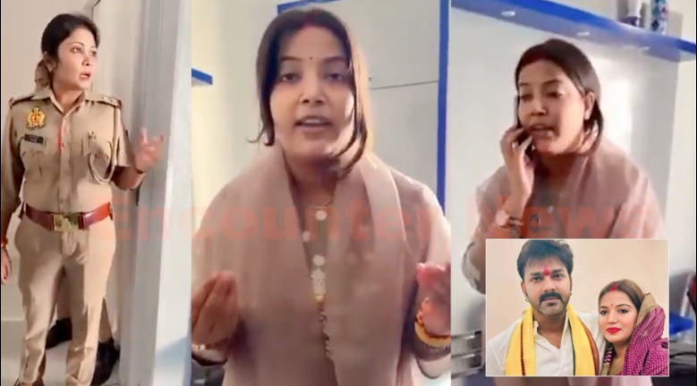 स्टार पवन सिंह के घर भारी हंगामा, पहुंची पुलिस, फूट-फूट कर रोई पत्नी ज्योति सिंह, देखें वीडियो