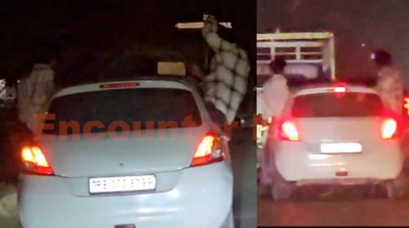 Punjab News: युवकों ने कार में तेज गाने बजाकर रोड पर की हुल्ड़बाजी, तोड़े कई ट्रेफिक नियम, देखें वीडियो