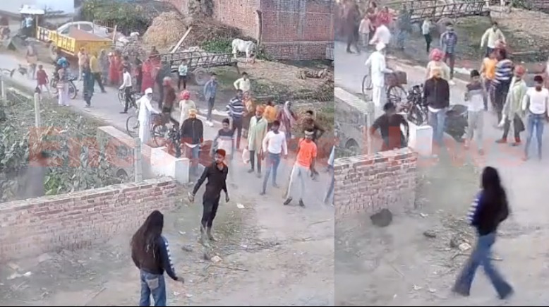 मामूली बात को लेकर दबंगों ने गुरुद्वारे साहिब के सेवादारों पर बरसाएं डंडे और लाठियां, देखें वीडियो