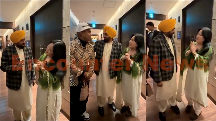 Korean Punjaban से मिले CM Bhagwant Mann, Punjabi में बात कर जमाया माहौल, देखें वीडियो