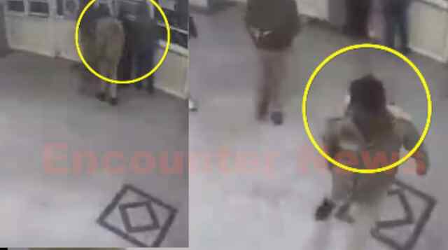 अस्पताल में मेडिकल के लिए पहुंचा चोर पुलिस की गिरफ्त से फरार, देखें CCTV
