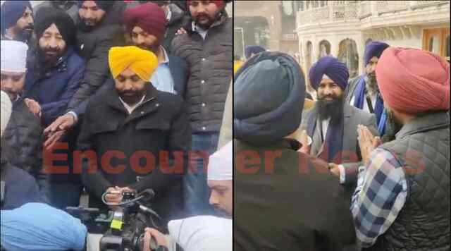 Punjab News: CM मान के बाद अब श्री अकाल तख्त साहिब पहुंचे जत्थेदार गड़गज, देखें Live