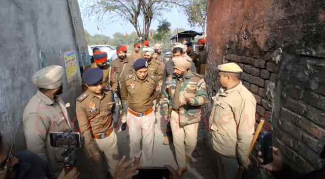 Punjab News: भारी पुलिस बल के साथ ADGP Shiv Verma ने इस इलाके में दी दबिश, देखें वीडियो