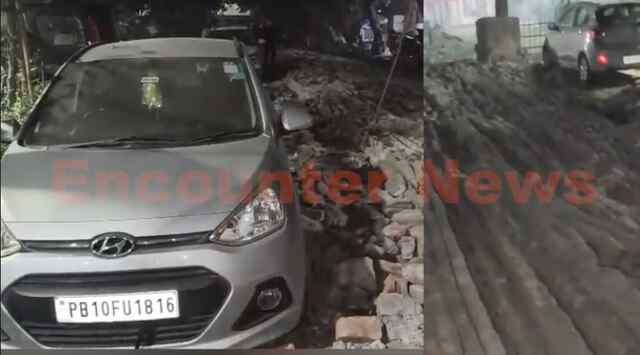 Punjab News: MIG फ्लैट्स में दीवार गिरने से मचा हड़कंप, 2 गाड़ियां मलबे में दबी, देखें वीडियो