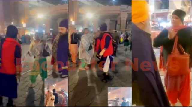 Punjab News: फर्जी महंतों के खिलाफ निहंग सिंहों ने की कार्रवाई, बरसाए डंडे, देखें वीडियो