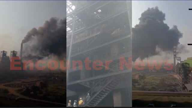 Steel Factory में हुए ब्लास्ट से 7 की मौत, कई लोग झुलसे, देखें वीडियो