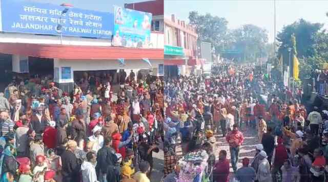 Jalandhar News: काशी जाने को लेकर लोगों में भारी उत्साह, Railway Station पहुंचे हजारों श्रद्धालु, देखें Live
