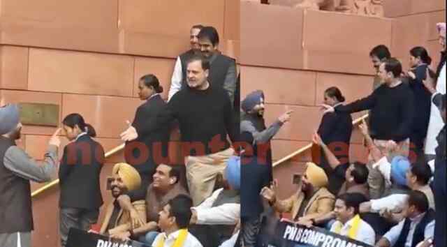 राहुल गांधी और रवनीत बिट्टू में हुई तकरार, बताया गद्दार दोस्त, देखें Live