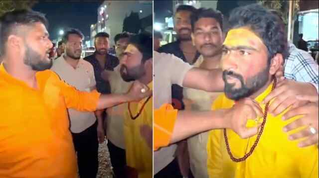 धोती-कुर्ता पहन महाकाल के दर्शन करने आए मुस्लिम युवक को बजरंग दल ने बुरी तरह पीटा, देखें वीडियो