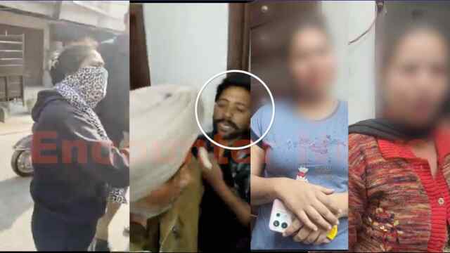 Jalandhar News: लव मैरिज करवाना पड़ा महंगा, अन्य महिला के साथ पति काबू, जमकर हंगामा, देखें Live