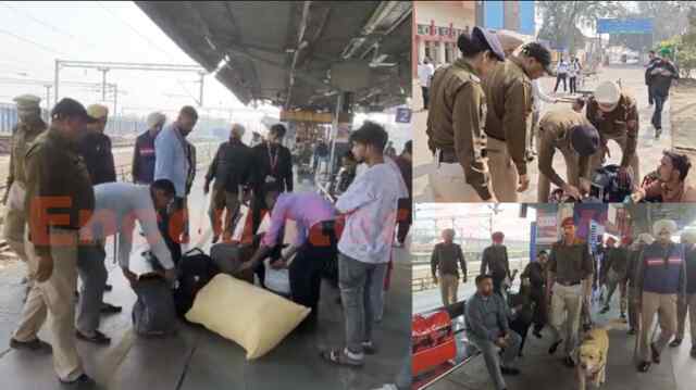 Jalandhar News: रेलवे स्टेशन में Dog Squad टीम के साथ पहुंचे SP Dhillon, देखें वीडियो