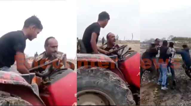 खनन डंपर की Video बनाना पड़ा महंगा, SDO सहित टीम की हुई पिटाई, मामला दर्ज, देखें वीडियो