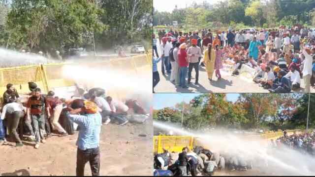 Punjab News: Teachers और Police हुई आमने-सामने, शिक्षा मंत्री का आया बयान, देखें वीडियो