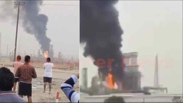 Iran-Israel War: एक बार फिर से Refinery पर Drone Attack, ‘मीना अब्दुल्ला’ को बनाया निशाना, देखें वीडियो