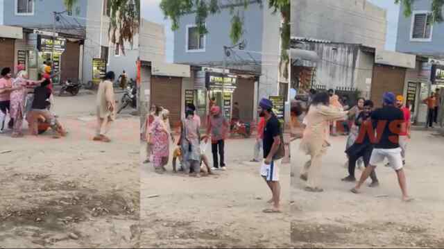 Punjab News: 2 गुटों में हुई झड़प, दिनदहाड़े चले लाठी-डंडे और पत्थर