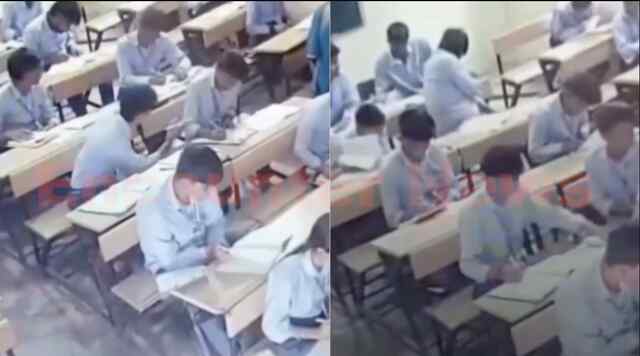 12वीं की परीक्षा में नकल मारते दिखे Students, CCTV से खुली पोल, 2 पर केस, देखें वीडियो