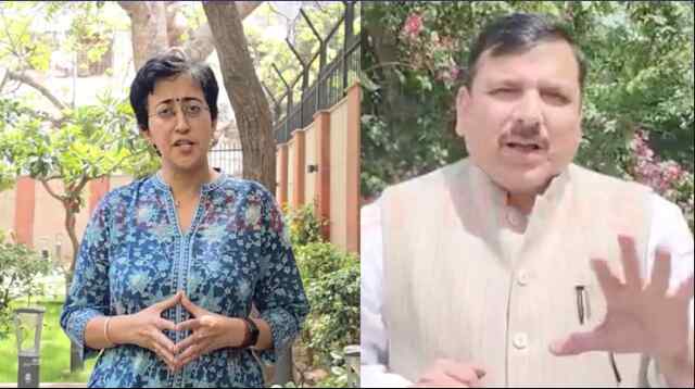 Raghav Chaddha पर Atishi और Sanjay Singh का पलटवार, पूछा- क्यों सवाल पूछने से डरते, देखें वीडियो