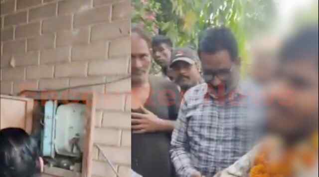 Jalandhar News: बिजली के मीटर की तारें काटता चोर काबू, लोगों ने गले में पहनाया हार, देखें वीडियो
