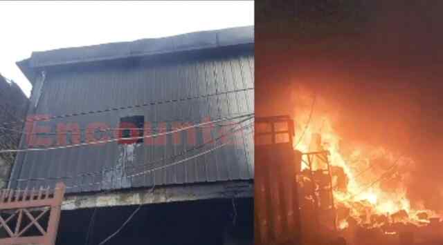 Punjab News: कपड़ा फैक्ट्री में भीषण आग लगने से मचा हड़कंप, देखें वीडियो