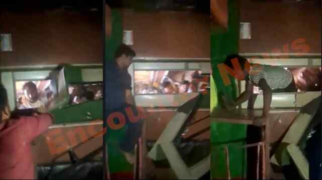 एक्सप्रेसवे पर पलटी Double Decker Bus, शीशे तोड़कर निकाले 72 यात्री, देखें वीडियो