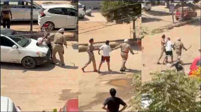 Punjab News: फिल्मी स्टाइल में कार चालक को पुलिस ने किया काबू, देखें वीडियो