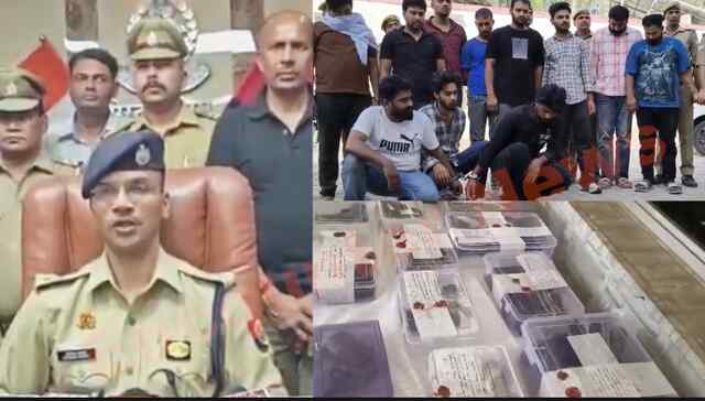 बेड के नीचे तहखाने में बना रखी अवैध हथियारों की फैक्टरी, 11 गिरफ्तार, देखें वीडियो