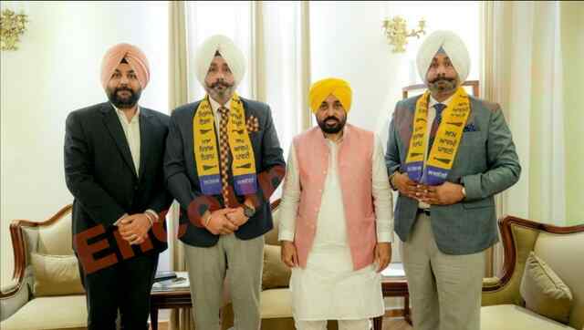 Punjab News: एडवोकेट जीएस घुमन और जीपीएस घुमन आप पार्टी में हुए शामिल