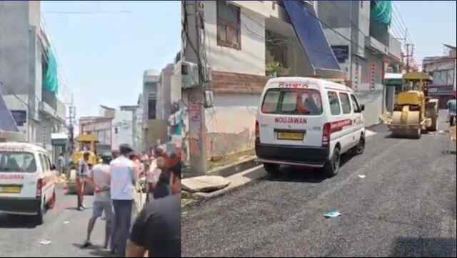 Punjab News: Activa से गिरे बाप-बेटी से गुजरा Road-Roller, एक की मौत, देखें वीडियो