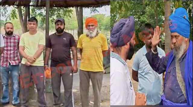 Punjab News: निहंग सिंहों के बाणे में आए लोगों पर पंचायती जमीन कब्जा करने का लगा आरोप, देखें वीडियो