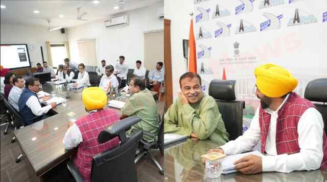 Punjab News: केंद्रिय मंत्री गडकरी से मिले CM Mann, लिए गए अहम फैसले, 400 करोड़ देने का वादा, देखें वीडियो