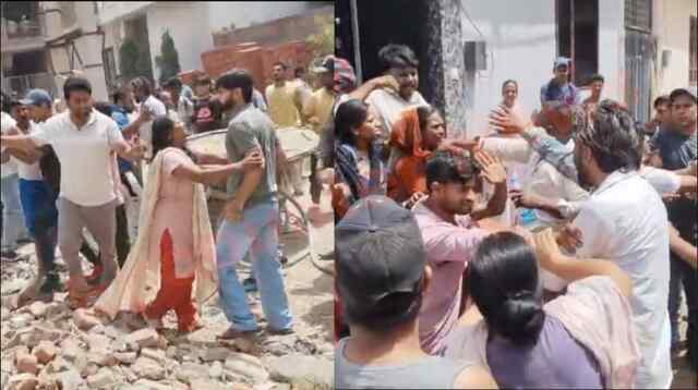 Jalandhar News: Transformer लगाने को लेकर हुआ विवाद, 2 पार्षदों के सामने युवक की चप्पलों से पिटाई, देखें वीडियो