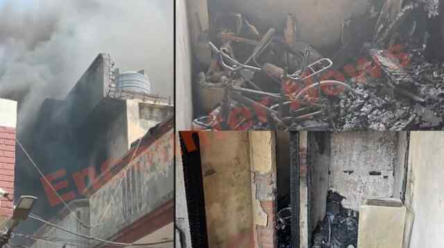 Jalandhar News: इस इलाके में लगी भीषण आग, देखें Live