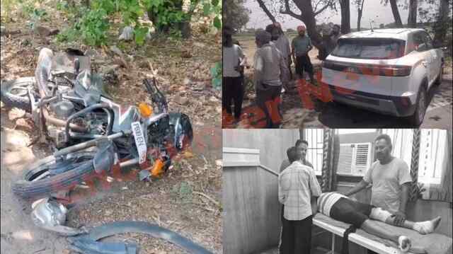 Punjab News: तेज रफ्तार कार और बाइक की टक्कर में 11 वर्षीय बच्चे की मौत, देखें वीडियो