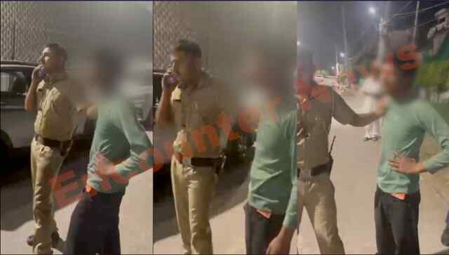 निर्माणाधीन मकान से लोहा चोरी करता युवक काबू, साथी फरार, देखें वीडियो