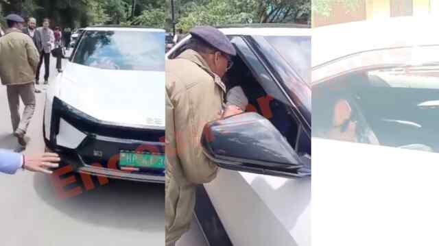 बीच सड़क भड़कीं SDM, PWD मंत्री, ADM-DIG रैंक के पुलिस अधिकारी का कटा चालान, देखें वीडियो