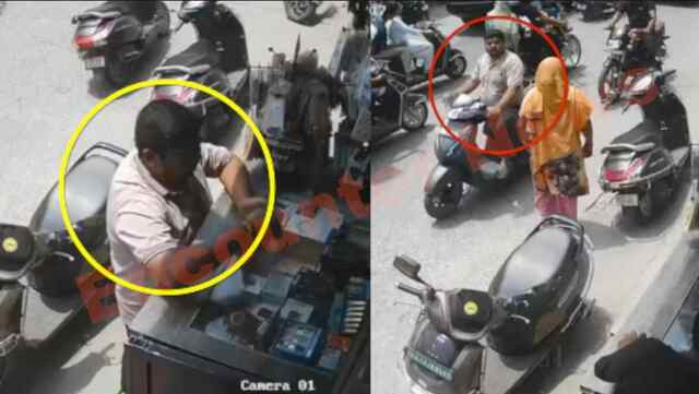 Punjab News: एक्टिवा सवार ने मनी ट्रांसफर के 2 दुकानदारों से ठगे पैसे, देखें वीडियो