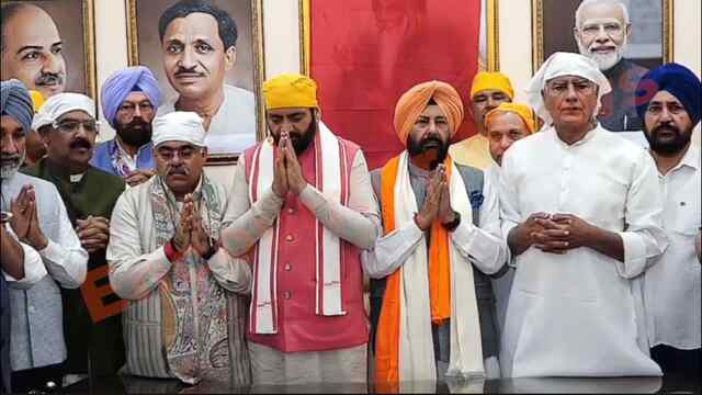 Punjab News: केवल सिंह ढिल्लों ने संभाला कार्यभार, BJP Office में लगी महाराजा रणजीत सिंह की तस्वीर, देखें वीडियो