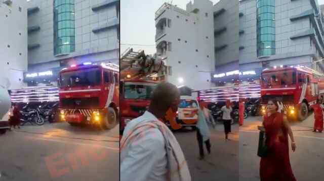Prasad Hospital में लगी भीषण आग, 5 मरीज जिंदा जले, मचा हड़कंप, देखें वीडियो