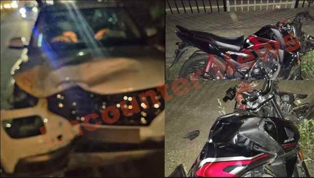 Jalandhar News: Meriton Hotel के पास कार सवार युवतियों की बाइक से टक्कर, एक की मौत, दूसरे की हालत गंभीर, देखें वीडियो