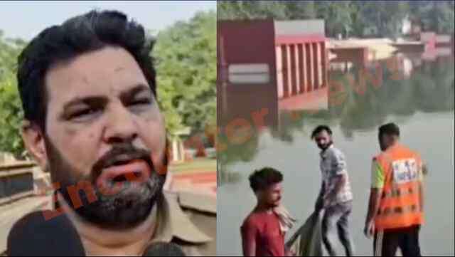 सरोवर में तैरता शव बरामद, लोगों में दहशत, देखें वीडियो