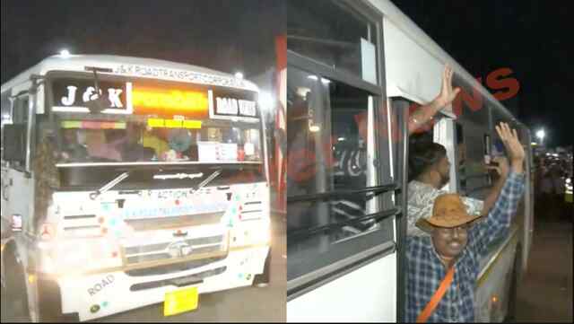 Bam-Bam Bhole के जयकारों के बीच Amarnath Yatra का पहला जत्था रवाना, देखें वीडियो