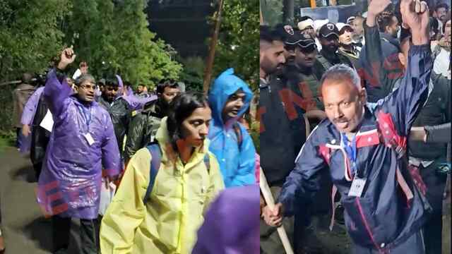 Bhole Baba के जयघोष के साथ अमरनाथ यात्रा, बालटाल और पहलगाम मार्ग से रवाना, देखें वीडियो