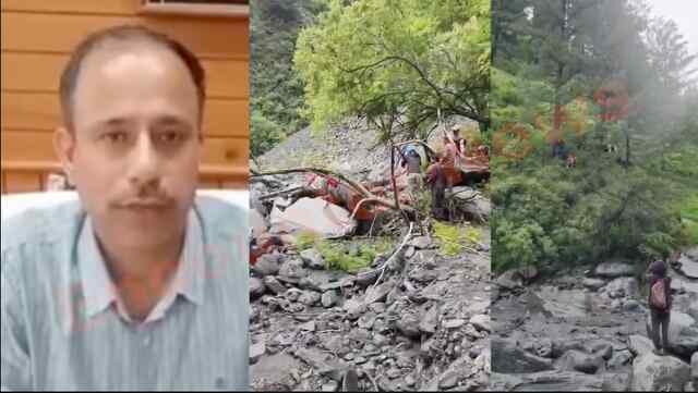 भारी बारिश में 2 दिनों से फंसे 24 श्रद्धालुओं का किया रेस्क्यू, देखें वीडियो
