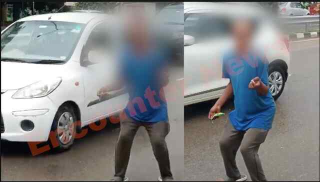 Punjab News: सड़क पर झूमता दिखा व्यक्ति, वीडियो वायरल