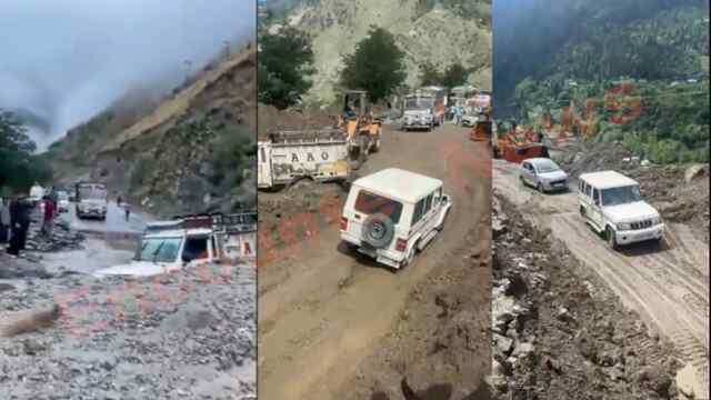 Himachal News: लोगों को राहत, फिर से बहाल हुआ नेशनल हाईवे-5, देखें वीडियो
