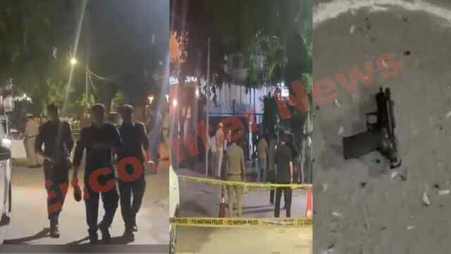 पुलिस और गैंगस्टरों के बीच 20 Rounds Firing, दीपक नांदल के 4 Sharp Shooter ढेर, देखें वीडियो