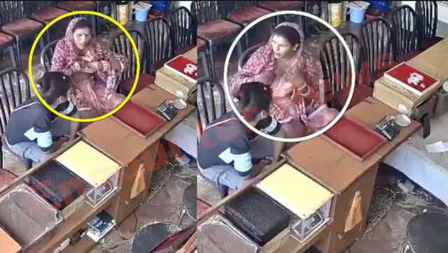 सुनार की दुकान से 10 सेकंड में सुपर चोरनी ने किए 400 ग्राम गहने गायब, देखें CCTV