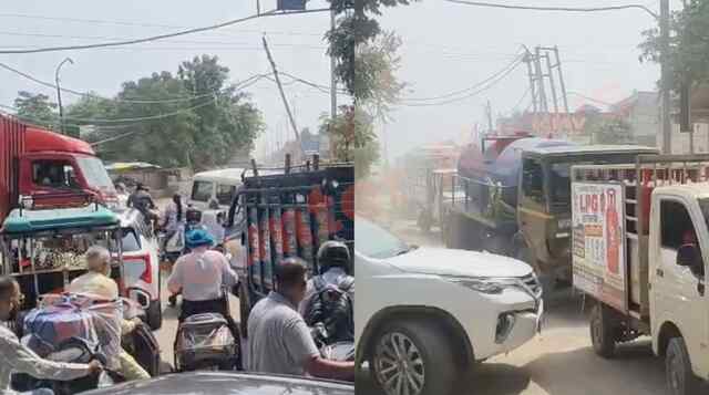 Jalandhar News: PM Modi के दौरे से पहले रूट डायवर्ट, भारी सुरक्षा तैनात, लगा लंबा जाम, देखें वीडियो