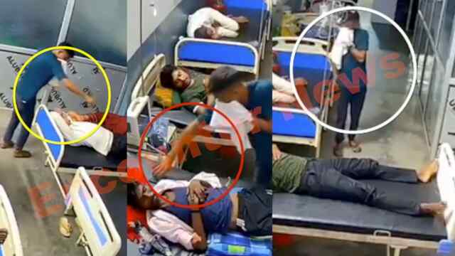 अस्पताल सुरक्षा की खुली पोल, सो रहे मरीजों के फोन लेकर चोर फरार, देखें CCTV